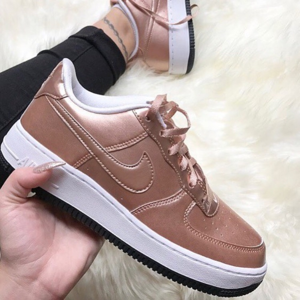 Nike rose good air force 1